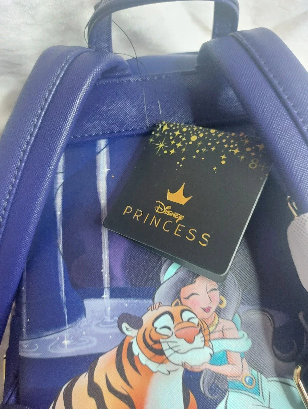 Loungefly Disney Aladdin Princess Jasmine Castle Mini Backpack - Picture 6 of 8